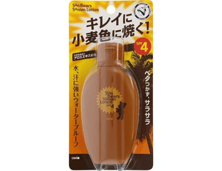 Водостойкий лосьон для загара с экстрактом алоэ вера Santan Sun Bears SPF4, OMI Brother (100 мл )