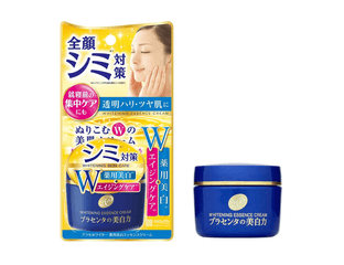 MEISHOKU Placenta Whitening Essence Cream Крем-эссенция с экстрактом плаценты (с отбеливающим эффектом). 50гр