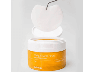CELIMAX Тонер-пэды для выравнивания тона и рельефа кожи Pore + Dark Spot Brightening Pad (40 шт)