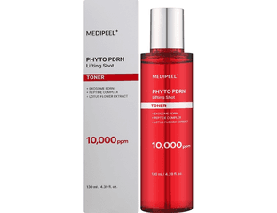 MEDIPEEL Phyto Exosome PDRN Lifting Shot Toner Антивозрастной лифтинг тонер для лица с PDRN и экзосомами, 130 мл.