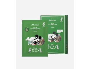 Тканевая маска для лица с центеллой и ретинолом JMsolution Duo Up Cica Retinol Mask