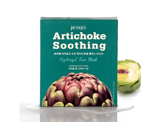 Противоотёчная гидрогелевая маска с артишоком Petitfee Artichoke Soothing Hydrogel Face Mask 1шт