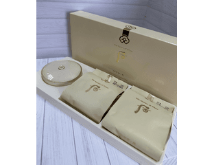 Кушон с омолаживающим эффектом The History of Whoo Luxury Golden Cushion Glow (21 Light Beige, 15 г × 2)
