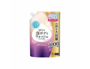 Wins Foaming Body Soap Увлажняющее жидкое органическое мыло-пенка для тела с гиалуроновой кислотой (цветочный аромат) 1000 мл, мягкая упаковка с крышкой.