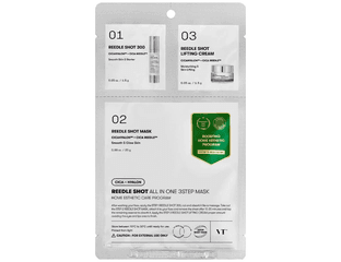 Трёхступенчатый лифтинг-набор с микроиглами VT Cosmetics Reedle Shot All In One 3Step Mask 25 г + 1,5 г + 1,5 г