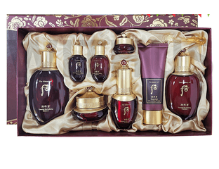 The History of Whoo Jinyulhyang Special 8 Set Антивозрастной восстанавливающий набор для женщин старше 40 лет.