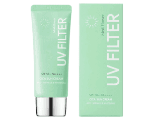 Солнцезащитный увлажняющий крем с центеллой, SPF50+/ PA++++, 50 мл, Mediflower