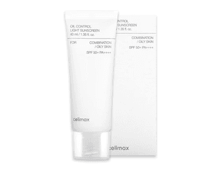 Себорегулирующий лёгкий солнцезащитный крем Celimax Oil Control Light Sunscreen SPF50+PA++++ (40 мл)