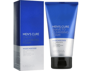 Пенка для умывания и бритья для мужчин Missha Men's Cure Shave To Cleansing Foam (150 мл)