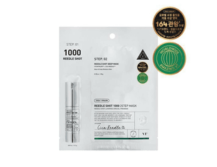Активная двухфазная маска с микроиглами VT Cosmetics Reedle Shot 1000 2Step Mask