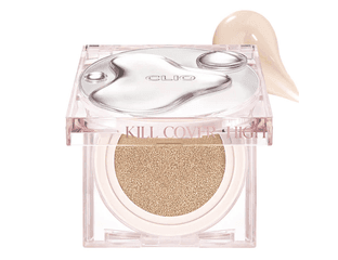 Стойкий кушон с влажным сияющим финишем CLIO Kill Cover High Glow Cushion SPF50+ PA+++ 2 Lingerie