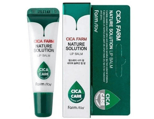 Бальзам для губ восстанавливающий с центеллой азиатской Cica Farm Nature Solution Lip Balm, FarmStay, 10 г