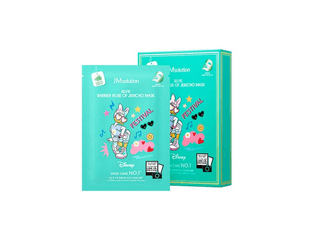 ТКАНЕВАЯ МАСКА С ЭКСТРАКТОМ ИЕРИХОНСКОЙ РОЗЫ JMSOLUTION DISNEY SELFIE BARRIER ROSE OF JERICHO MASK