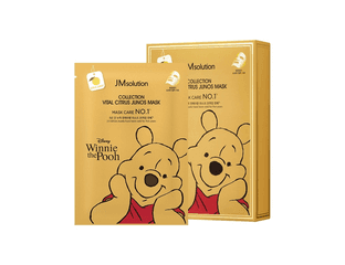 Маска осветляющая для лица с экстрактом цитруса Юдзу Mask Collection Disney Vital Citrus Junos, Jmsolution, 30 мл