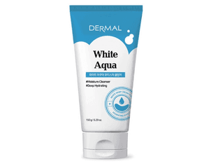 Крем-пенка для умывания с гиалуроновой кислотой White Aqua, Dermal, 150 г