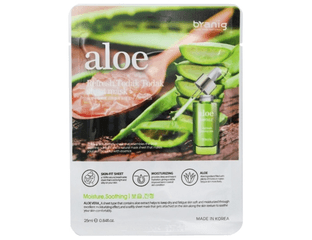 Маска для лица тканевая Branig Aloe Refresh Todak-Todak Sheet Mask, 25 мл, 1 шт