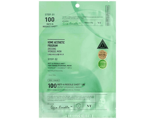 Двухфазная гидрогелевая маска с ретинолом VT Cosmetics Reti-A Reedle Shot 100 2Step Hydrogel Mask