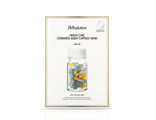 Восстанавливающая целлюлозная маска с керамидами JMsolution Derma Care Ceramide Aqua Capsule Mask
