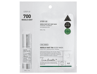 Усиленная двухфазная маска с микроиглами VT Cosmetics Reedle Shot 700 2Step Mask (20 г + 1,5 г)