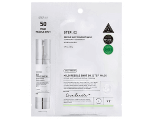 Деликатная двухфазная маска с микроиглами VT Cosmetics Mild Reedle Shot 50 2Step Mask (1,5 г + 20 г)