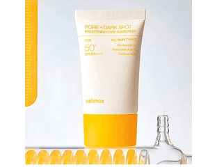 Осветляющий солнцезащитный крем Celimax Pore+Dark Spot Brightening Care Sunscreen SPF50+ PA++++ (50 мл)