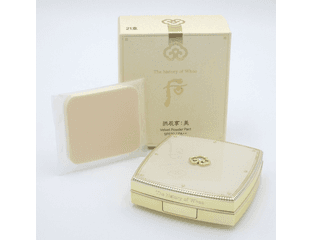 Пудра с омолаживающим эффектом The History of Whoo Velvet Powder Pact SPF30/PA++ (21 Light Beige, 12 г)