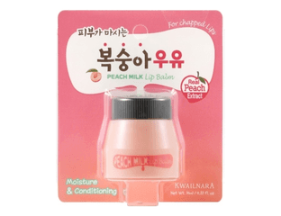 Бальзам для губ с экстрактом персика Kwailnara Peach Milk Lip Balm (10 мл)