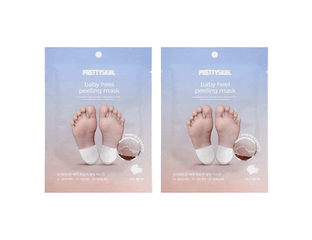 Пилинг-маска для пяток Pretty Skin Baby Heel Peeling Mask (1 пара)