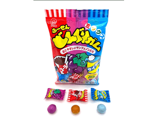 PINE Карамель леденцовая ассорти вкусов с жвачкой внутри Candy Acorn Gum Mix, 110 г