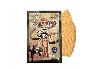Обезболивающий пластырь для суставов и мышц с женьшенем Korean Red Ginseng Power Pad Объём: 1 упаковка (20 штук)