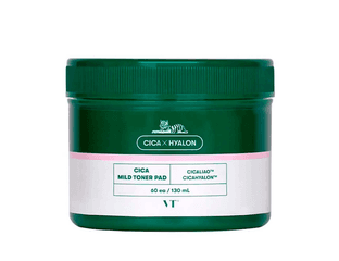 Успокаивающие пэды с центеллой VT Cosmetics Cica Mild Toner Pad Объём: 130 мл / 60 шт