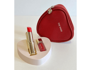 The History Увлажняющий, восстанавливающий бальзам для губ Red SPF10 ( 3,3гр ) + жидкая помада No 45Royal Red ( 2.1гр )
