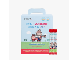 Korean 6 Years Red Ginseng 365 Stick Kids jungwonsam Красный женьшень для детей, 10 мл*100 шт