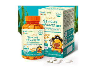NutriD-Day Baby & Kids Calcium Magnesium Zinc Vitamin D Кальций, магний, цинк и витамин Д , с 3 лет, со вкусом йогурта 180 шт