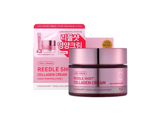 VT Cosmetics Shot Collagen cream Набор для укрепления кожи с коллагеном , 50 мл+3шт*2мл