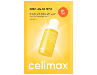 Celimax Pore+Dark Spot Brightening Serum Mask Маска для выравнивания тона и рельефа кожи , 27 мл