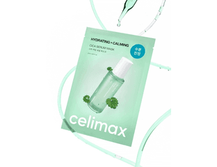 Успокаивающая маска с экстрактом центеллы Celimax Hydrating+Calming Cica Serum Mask, 27 мл