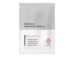 Тканевая маска-бустер с глутатионом JMsolution Skin Boost Glutathione Mask 1.0, 30 мл