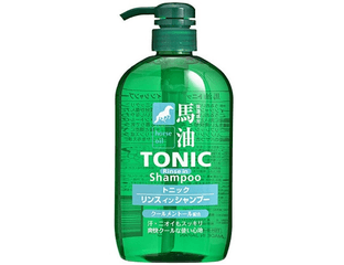 COSME STATION Horse Oil Tonic Rinse in Shampoo Шампунь-кондиционер для мужчин тонизирующий с натуральным лошадиным маслом и ментолом, 600 мл