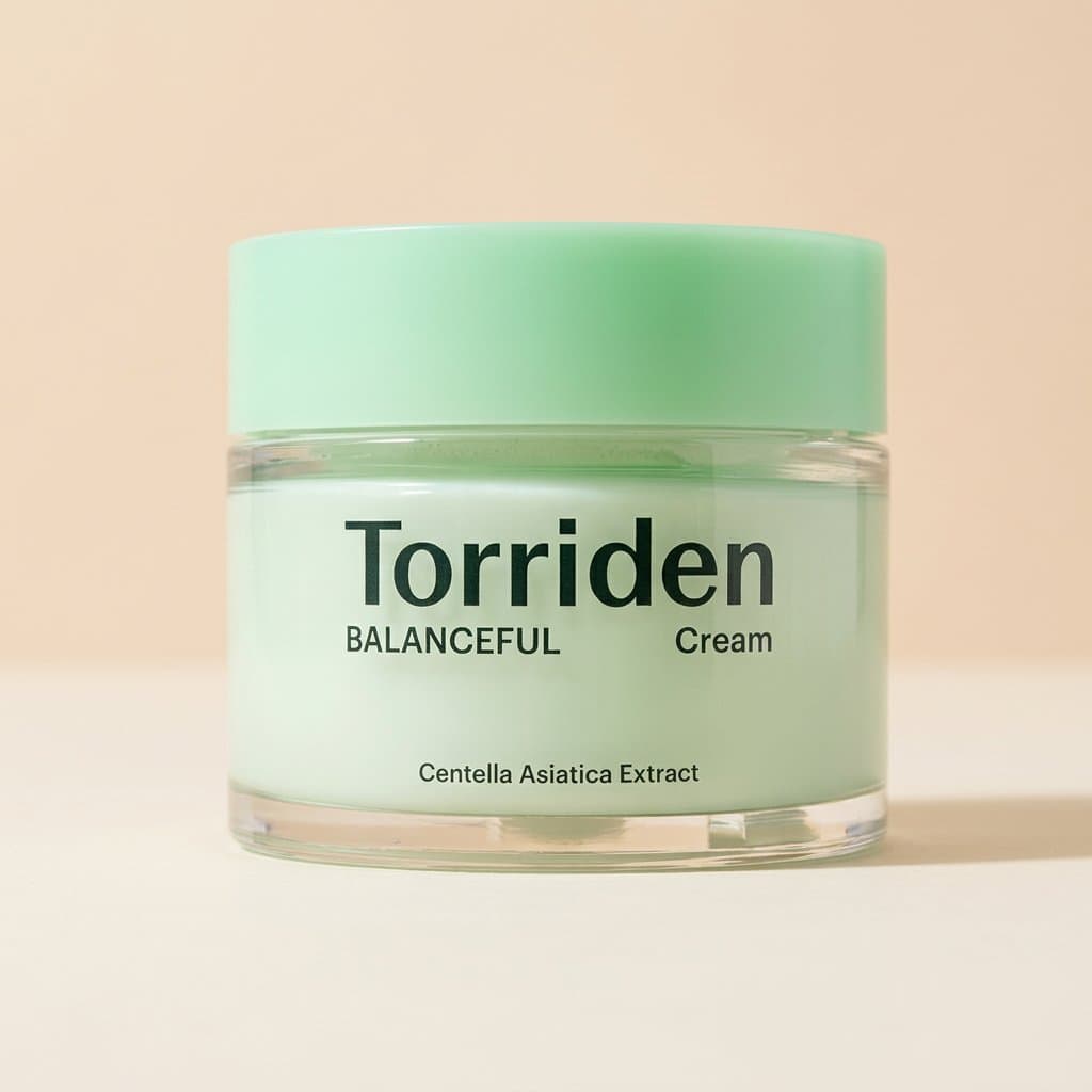 Гипоаллергенный успокаивающий крем с центеллой Torriden Balanceful Cica Cream 50мл