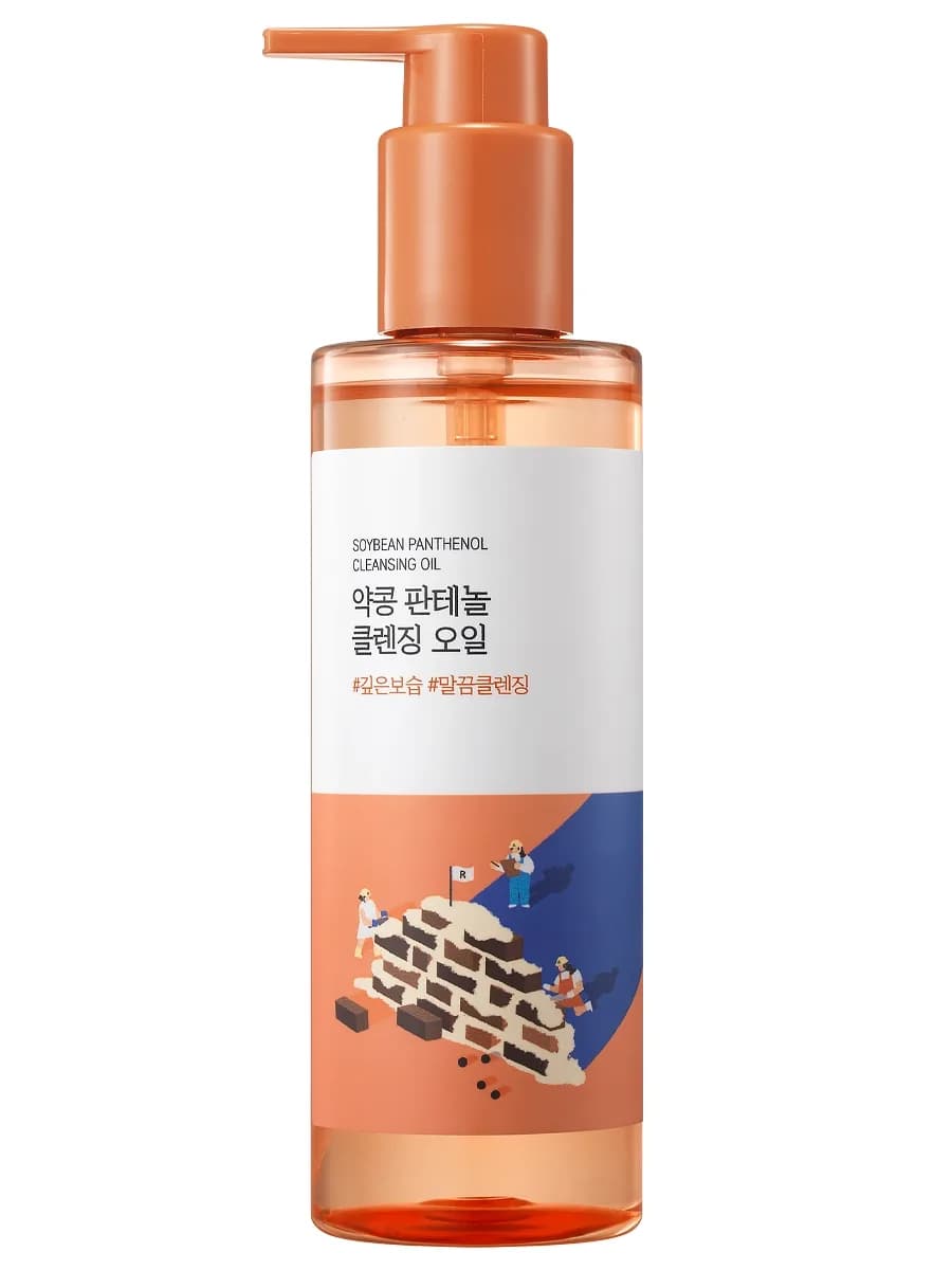 Round Lab Soybean Panthenol Cleansing Oil Гидрофильное масло с чёрной соей и пантенолом 200 мл