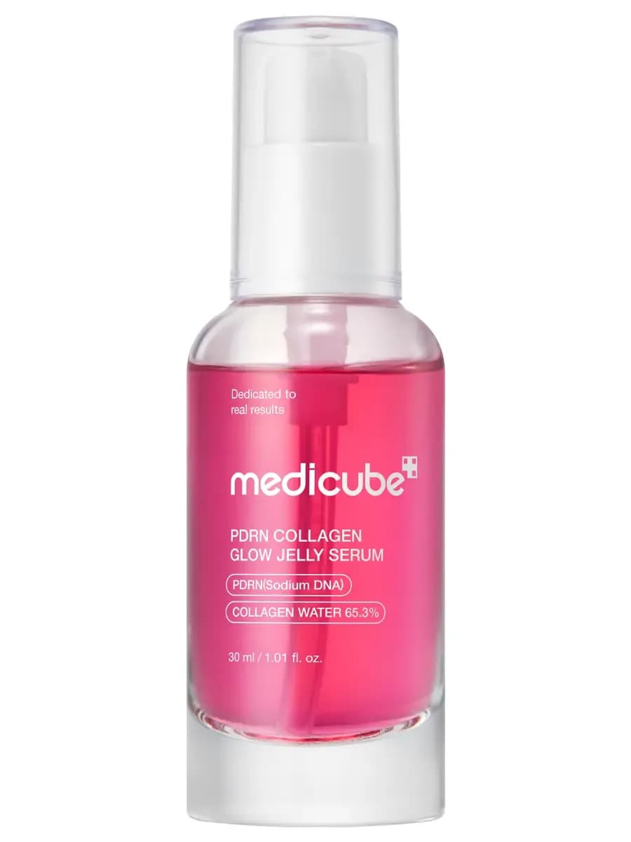 Сыворотка желе для упругости и сияния кожи medicube PDRN Collagen Glow Jelly Serum 30 мл