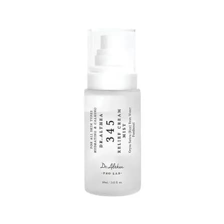 Успокаивающий мист с гидролатом риса и пантенолом Dr. Althea 345 Relief Cream Mist 60мл