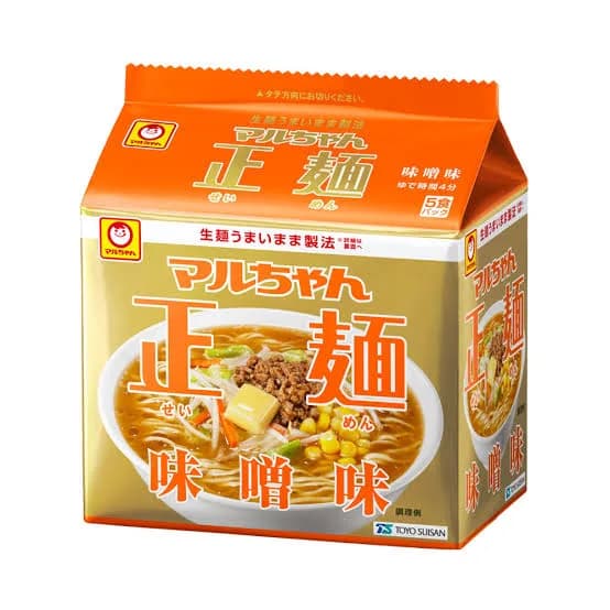 Maruchan Лапша со вкусом мисо 5 шт. в упаковке