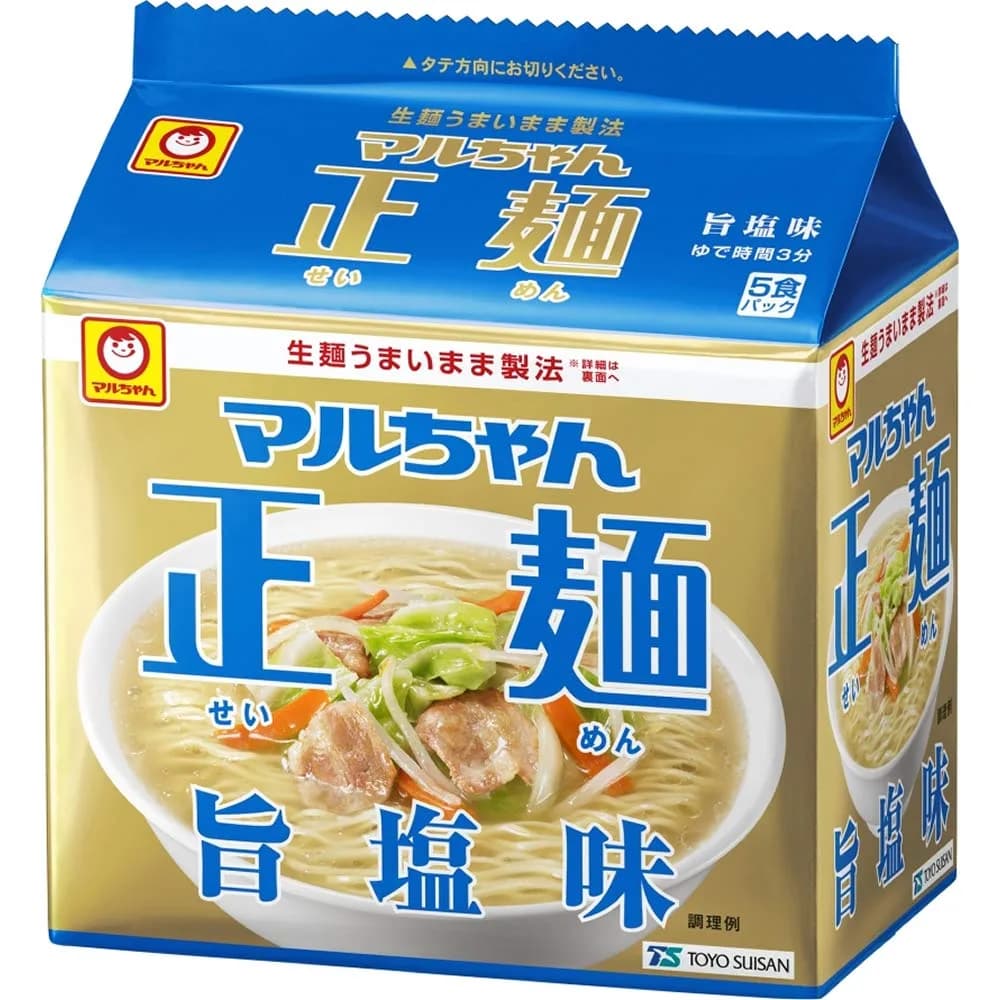 Maruchan Соленый Ramen Лапша быстрого приготовления, 5шт
