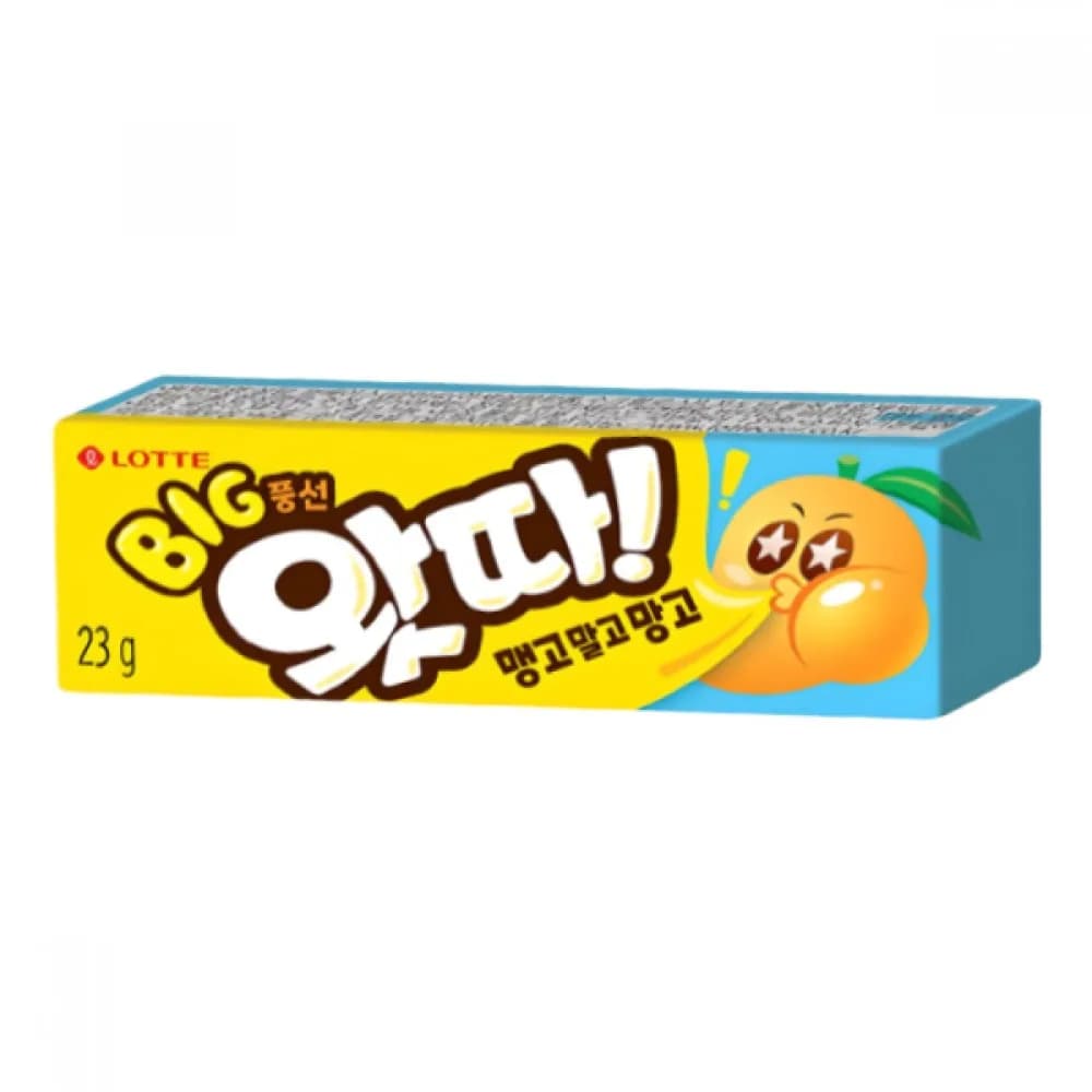 Whatta Big Bubble Mango Жевательная резтнка со вкусом манго 23 гр