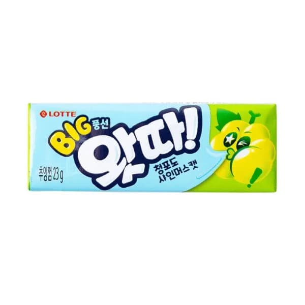 Whatta Big Bubble Green grape Жевательная резинка со вкусом муската 23 гр