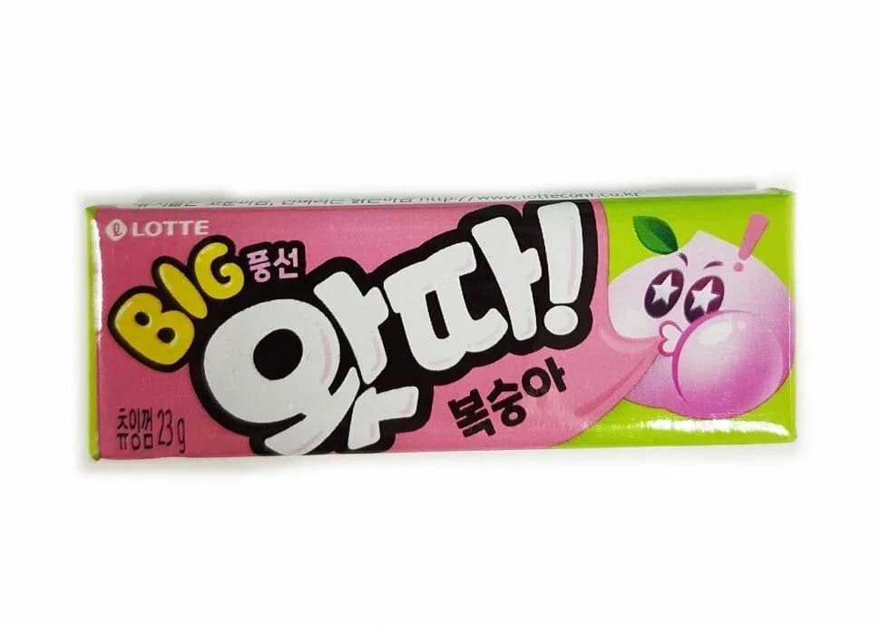 Whatta Big Bubble Peach жевательная резинка со вкусом Персика 23 гр