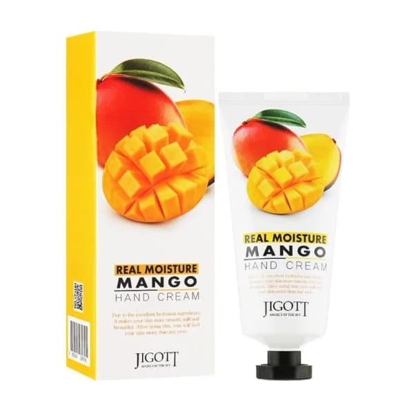 Увлажняющий крем для рук с маслом манго Jigott Real Moisture Mango Hand Cream