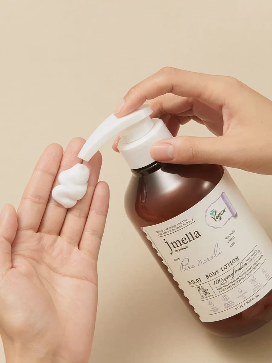 Парфюмированный веганский лосьон для тела Jmella In France Pure Neroli Body Lotion №01 /Бергамот, нероли, белый мускус/
